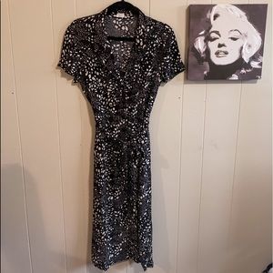 Wilfred Free Button Front Midi Dress